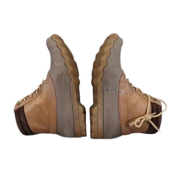 Sperry Shoes Mens 8 Boots Duck Outdoor Leather Waterproof Brewster Lace Up Brown - Picture 8 of 14